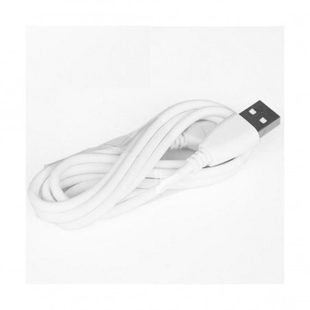 Cable de datos Micro USB blanco