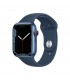 Apple Watch Series 7 GPS + Cellular 45mm Aluminio Azul y correa deportiva Azul MKJT3TY/A