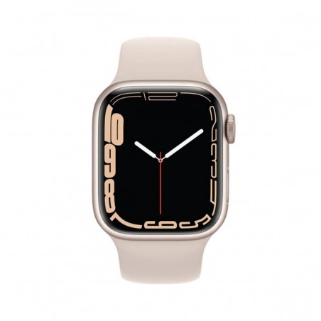 Apple Watch Series 7 GPS 41mm Aluminio Blanco con Correa Deportiva Blanco Estrella