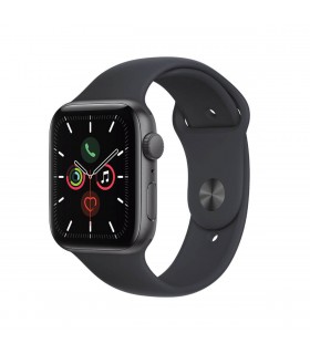 Apple Watch SE 2021 GPS 44mm Aluminio Gris espacial y correa deportiva Negro Medianoche