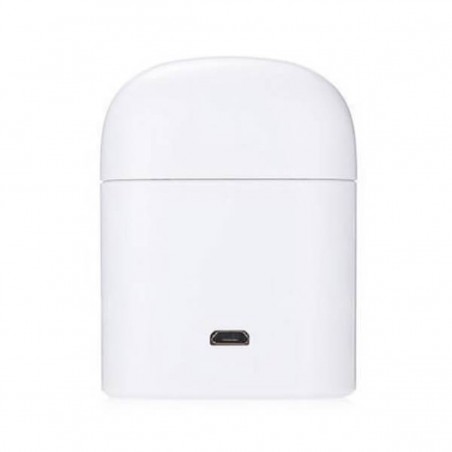 Auriculares Bluetooth i7 Blancos con estuche de carga