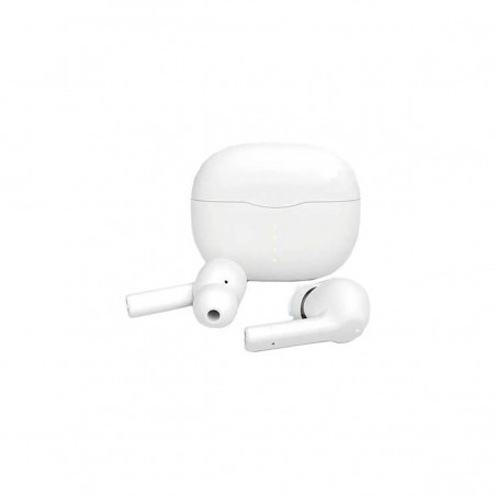 Auriculares Intrauditivos Fly-Buds con Estuche de Carga Mini Blanco