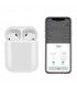Auriculares Bluetooth i24 Blancos con estuche de carga