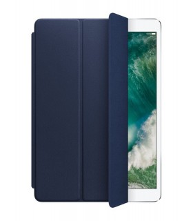 Funda Smart Cover de piel azul para iPad Pro 10,5"