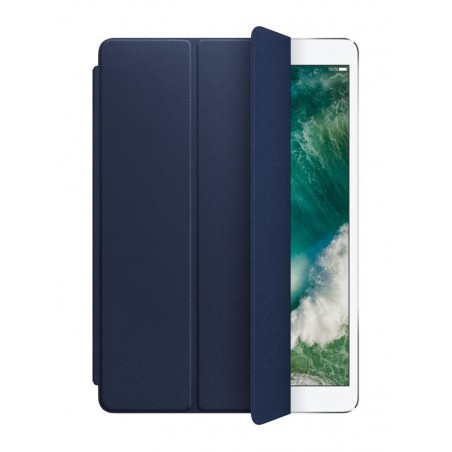 Funda Smart Cover de piel azul para iPad Pro 10,5"