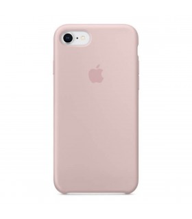 Funda de silicona rosa para iPhone 8 / 7