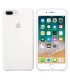 Funda de silicona blanca para iPhone 8 Plus / 7 Plus