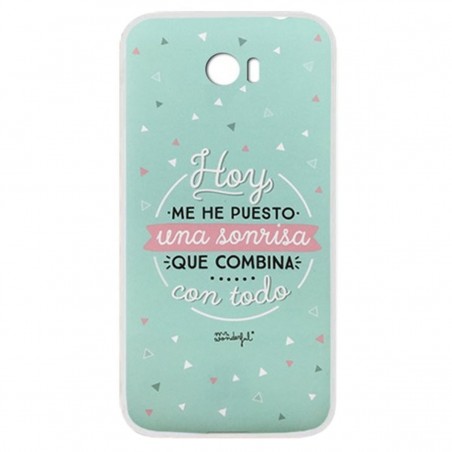 Carcasa TPU Mr Wonderful 'Sonrisa' para Huawei Y5 II y Huawei Y6 II