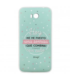 Carcasa TPU Mr Wonderful 'Sonrisa' para Huawei Y3 II