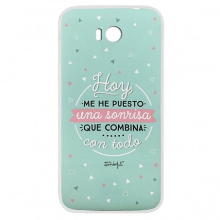Carcasa TPU Mr Wonderful 'Sonrisa' para Huawei Y3 II