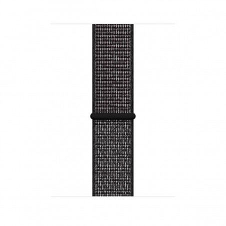 Apple Watch Series 4 Nike+ GPS + Cellular 44 mm Gris espacial y correa Loop Nike Sport Negra MTXL2TY/A