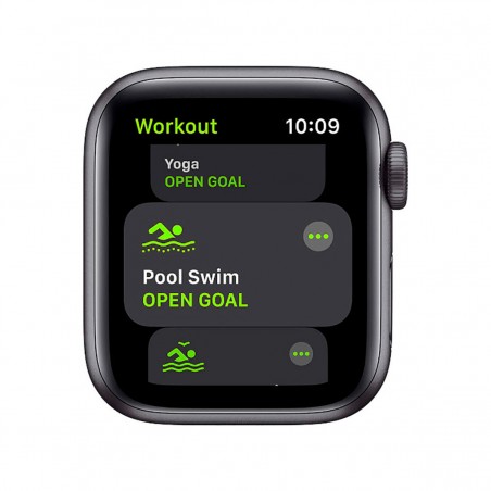Apple Watch SE (GPS) 40mm Aluminio Gris Espacial y correa deportiva Negra