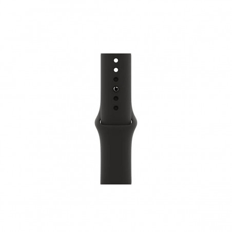 Apple Watch SE (GPS), 44mm Aluminio Gris Espacial y correa deportiva Negra