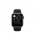 Apple Watch SE Nike (GPS), 44mm Aluminio Gris Espacial y correa deportiva Negra