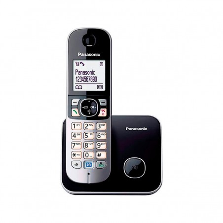 Teléfono Inalámbrico DECT Panasonic Negro KX-TG6811