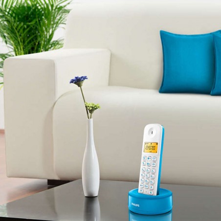 Philips D1301WA/23 Blanco/Azul