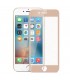 Protector de cristal templado para iPhone 6/6s Oro