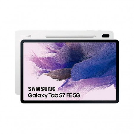Samsung Galaxy Tab S7 FE 5G 12.4" 4GB/128GB Plata (Mystic Silver) T736