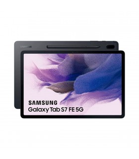 Samsung Galaxy Tab S7 FE 5G 12.4" 4GB/64GB Negro (Mystic Black) T736