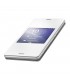 Funda blanca con ventana para Sony Xperia Z3
