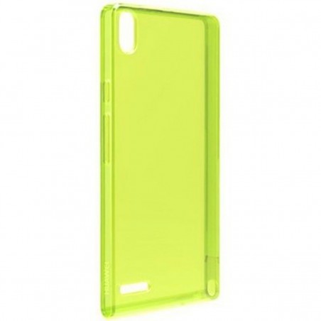 Funda TPU Huawei para tu Huawei Ascend P6 amarillo