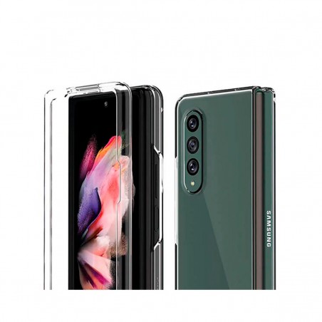 Funda silicona rígida Samsung Z Fold3 5G Transparente