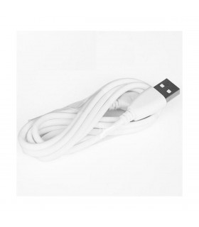 Cable de datos Micro USB blanco