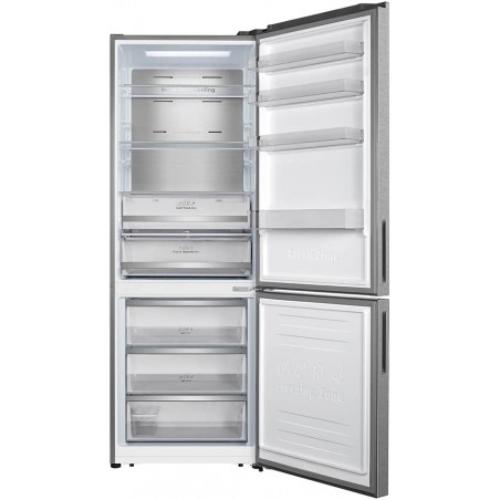 Frigorífico Bolero CoolMarket Combi 495 Inox E