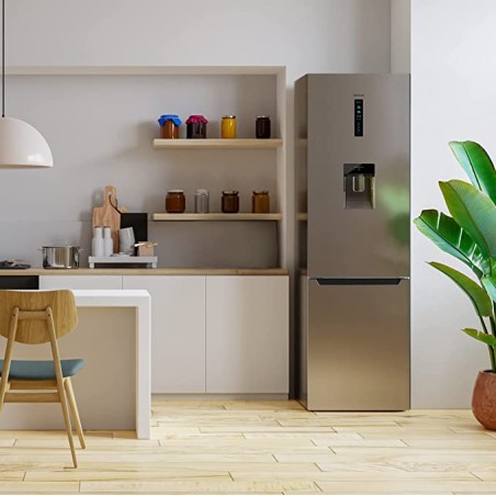 Frigorífico Bolero CoolMarket Combi 322 WD Inox D