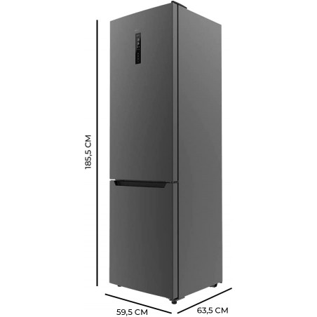 Frigorífico Bolero CoolMarket Combi 322 Dark D