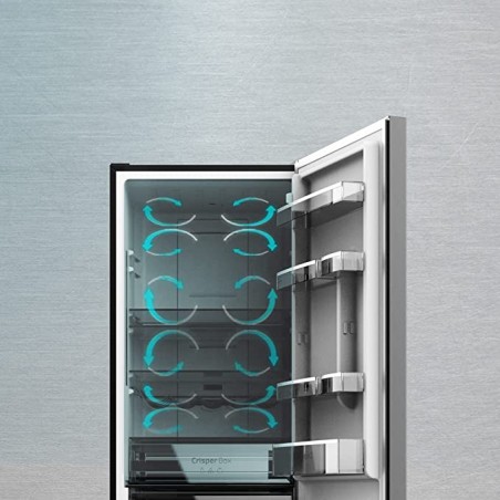 Frigorífico Bolero CoolMarket Combi 322 Dark D