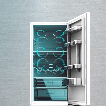 Frigorífico Bolero CoolMarket Combi 322 Inox D