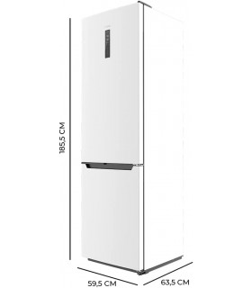 Frigorífico Bolero CoolMarket Combi 322 White D