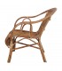 SILLÓN LOUNGE DE RATTÁN NATURAL CENTURIO