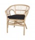 SILLA DE RATTÁN NATURAL KELEK