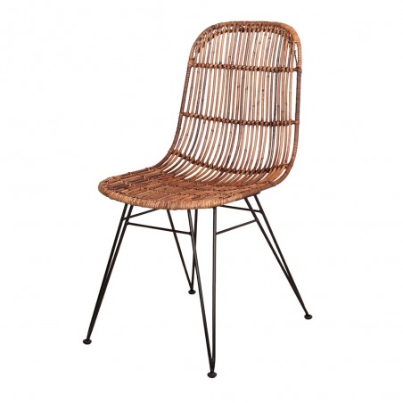 SILLA DE RATTÁN TIGER