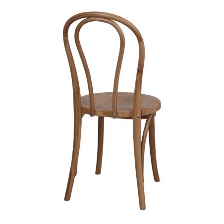 SILLA DE MADERA CURVES NATURE