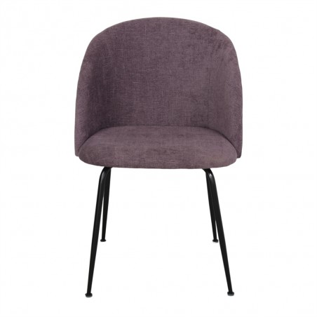 SILLA TAPIZADA BLAPIN PÚRPURA