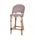 TABURETE ALTO DE RATTAN KLIMOS