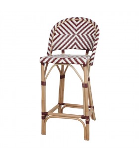 TABURETE ALTO DE RATTAN KLIMOS