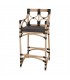 TABURETE ALTO DE RATTAN MILADY