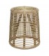 TABURETE BAJO DE RATTAN Y BAMBÚ BOLD