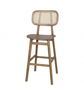 TABURETE ALTO DE MADERA BRISBANE