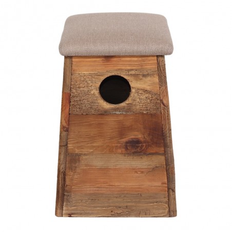 TABURETE DE MADERA LIVERPOOL