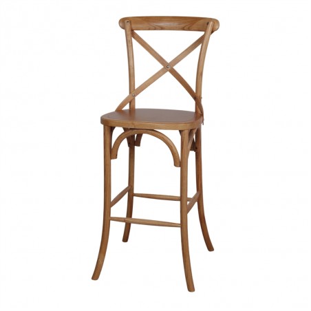 TABURETE ALTO DE MADERA GALES