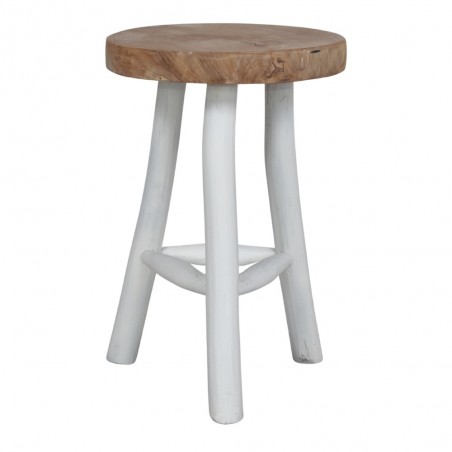 TABURETE BAJO DE MADERA YOKOMI