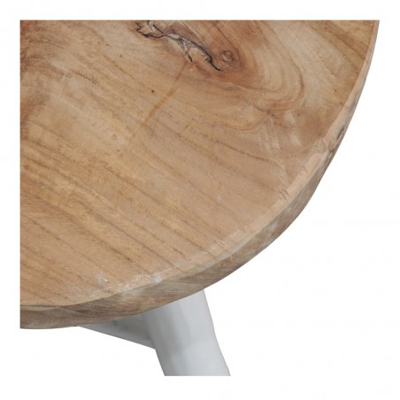 TABURETE BAJO DE MADERA YOKOMI