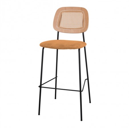TABURETE ALTO TAPIZADO CARDINAL