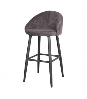 TABURETE ALTO TAPIZADO FLARY