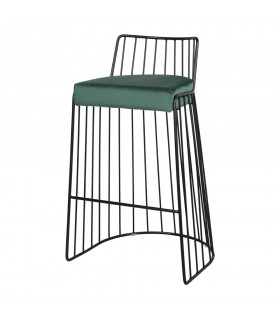 TABURETE ALTO TAPIZADO MAZARIN